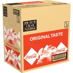 日本コカ・コーラ コカ・コーラ ケース １．５Ｌ×６_箱