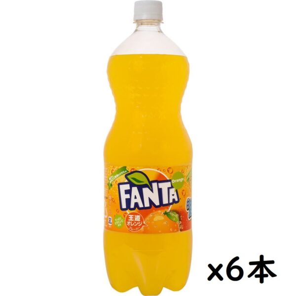 日本コカ・コーラ ファンタ オレンジ ケース １．５Ｌ×６