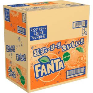 日本コカ・コーラ ファンタ オレンジ ケース １．５Ｌ×６_箱