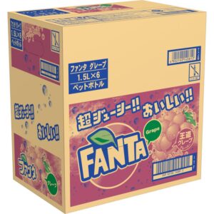 日本コカ・コーラ ファンタ グレープ ケース １．５Ｌ×６_箱