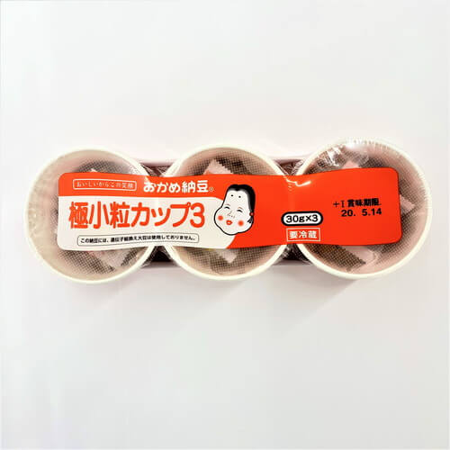 タカノフーズ おかめ納豆極小粒カップ 30g 3個 Nikko Now 安威店