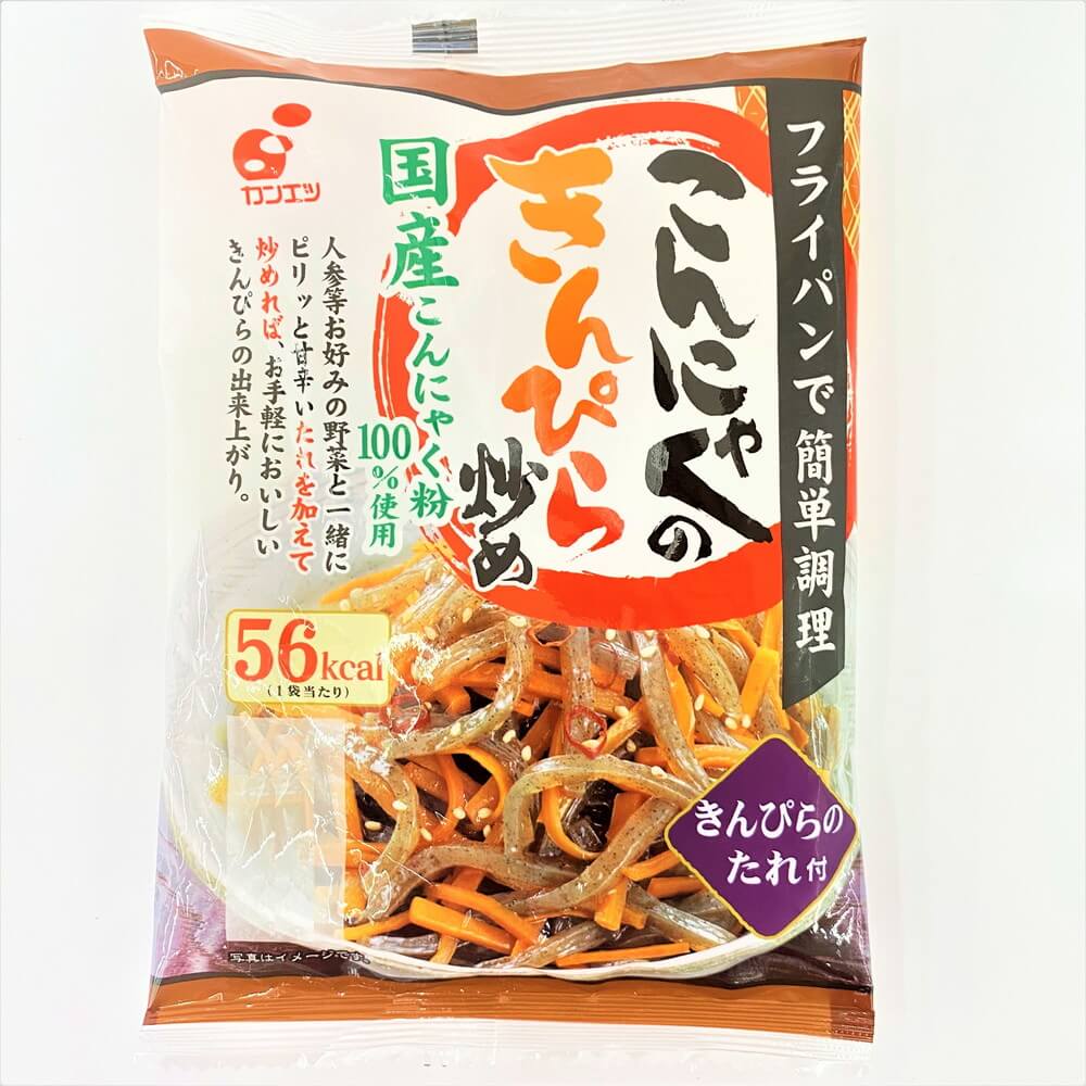 カンエツ こんにゃくのきんぴら炒め 80g こんにゃく 25g たれ Nikko Now 安威店