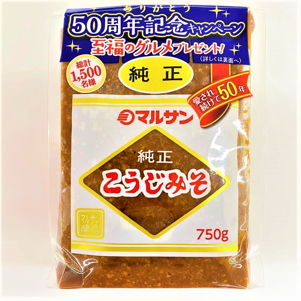 マルサン 純正こうじみそ 750g – Nikko Now 安威店