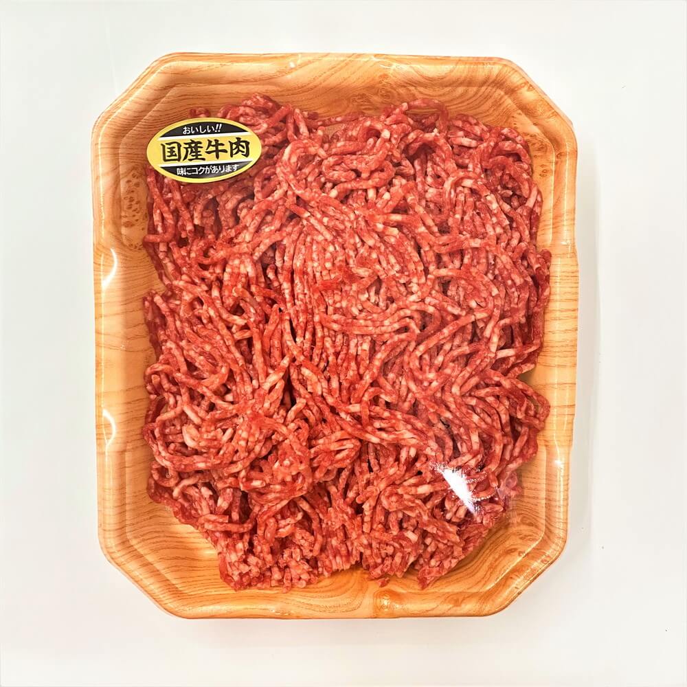 国産 牛豚合挽きミンチ 約400g – Nikko Now 安威店