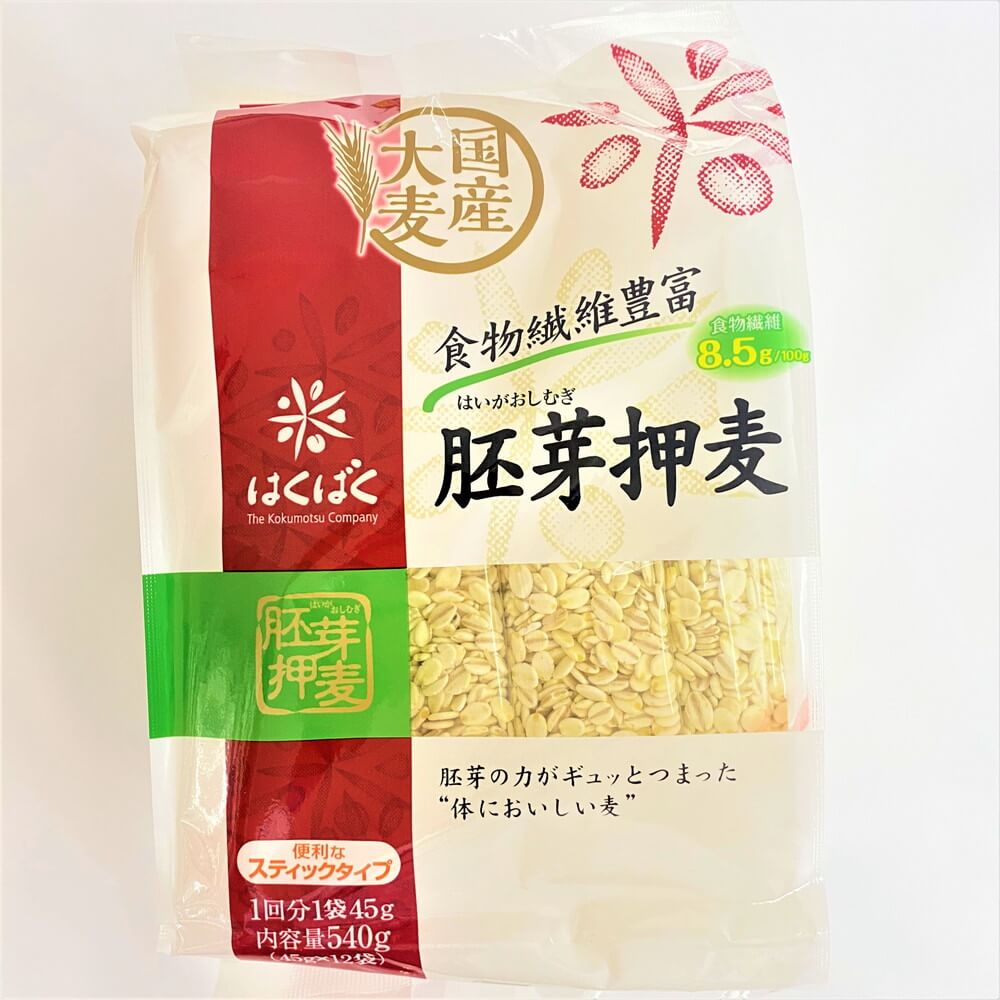はくばく 国産大麦胚芽押麦 45g×12袋×2 – Nikko Now 安威店