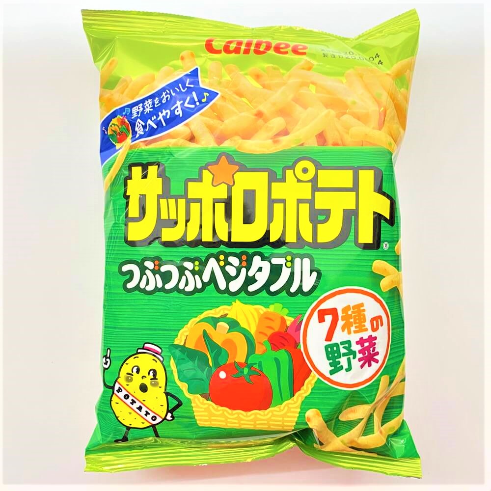 カルビー サッポロポテトつぶつぶベジタブル 72g – Nikko Now 安威店