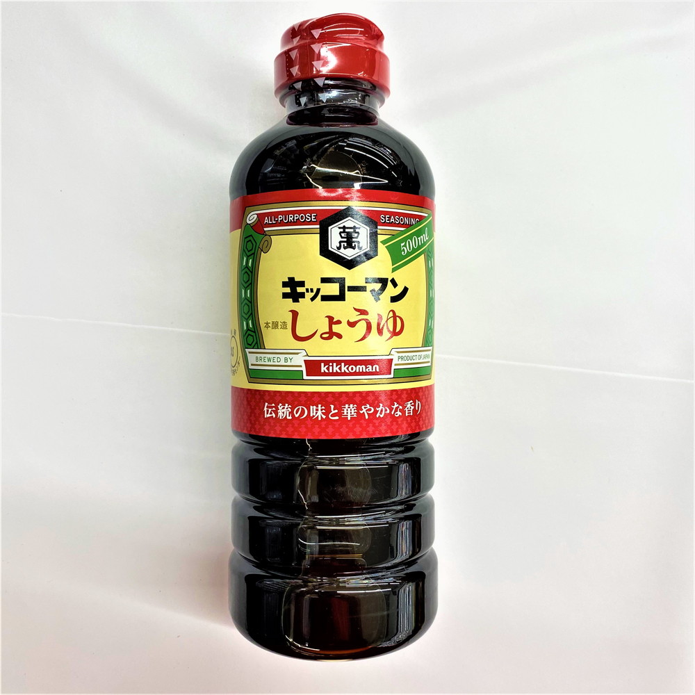 キッコーマン こいくちしょうゆ 500ml – Nikko Now 安威店