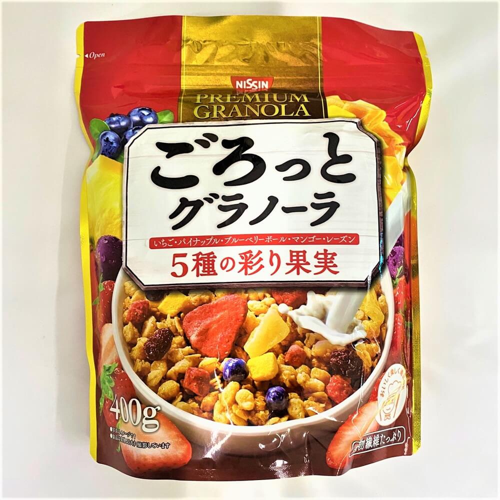 日清 ごろっとグラノーラ5種の彩り果実 400g Nikko Now 安威店