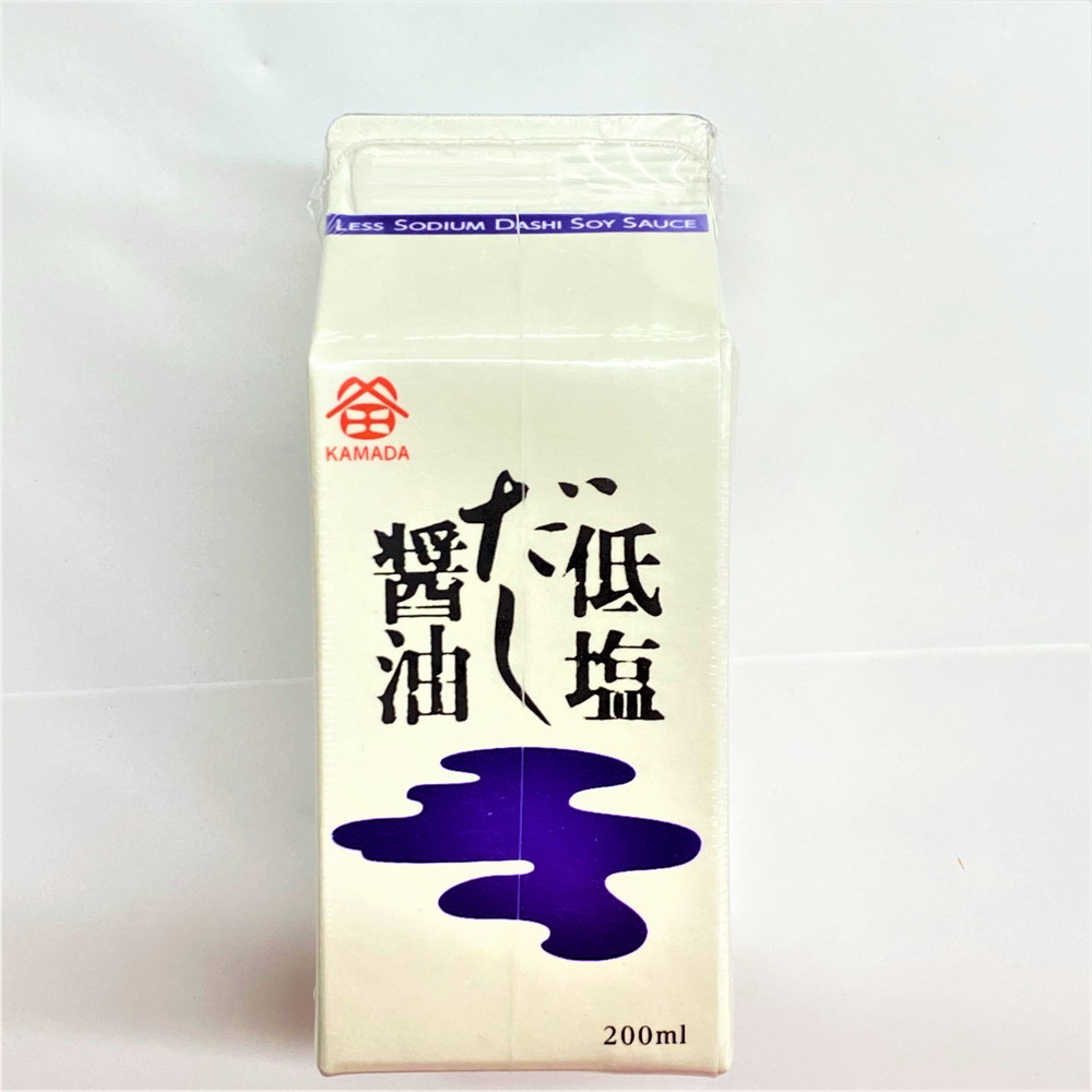 鎌田 低塩だし醤油 200ml – Nikko Now 安威店