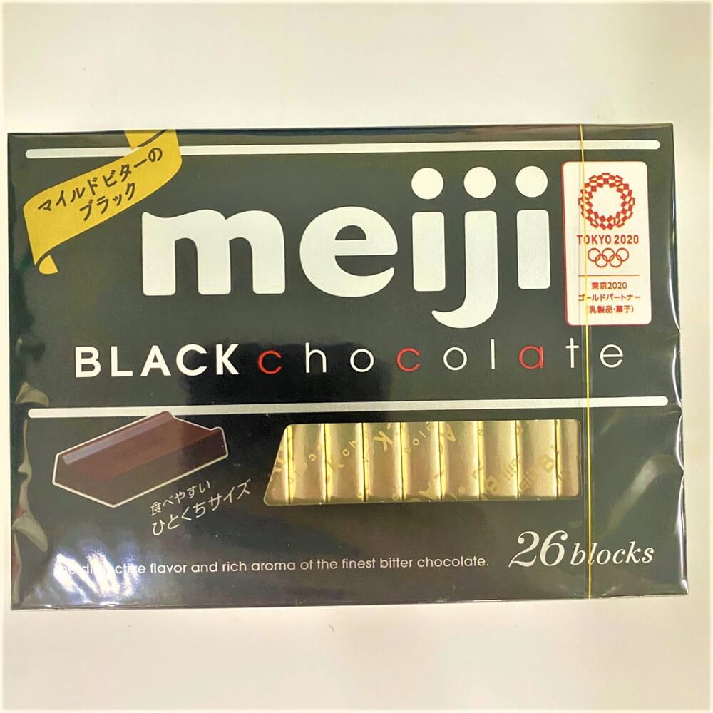 明治 チョコレートBOX(ブラック) 26枚入 – Nikko Now 安威店