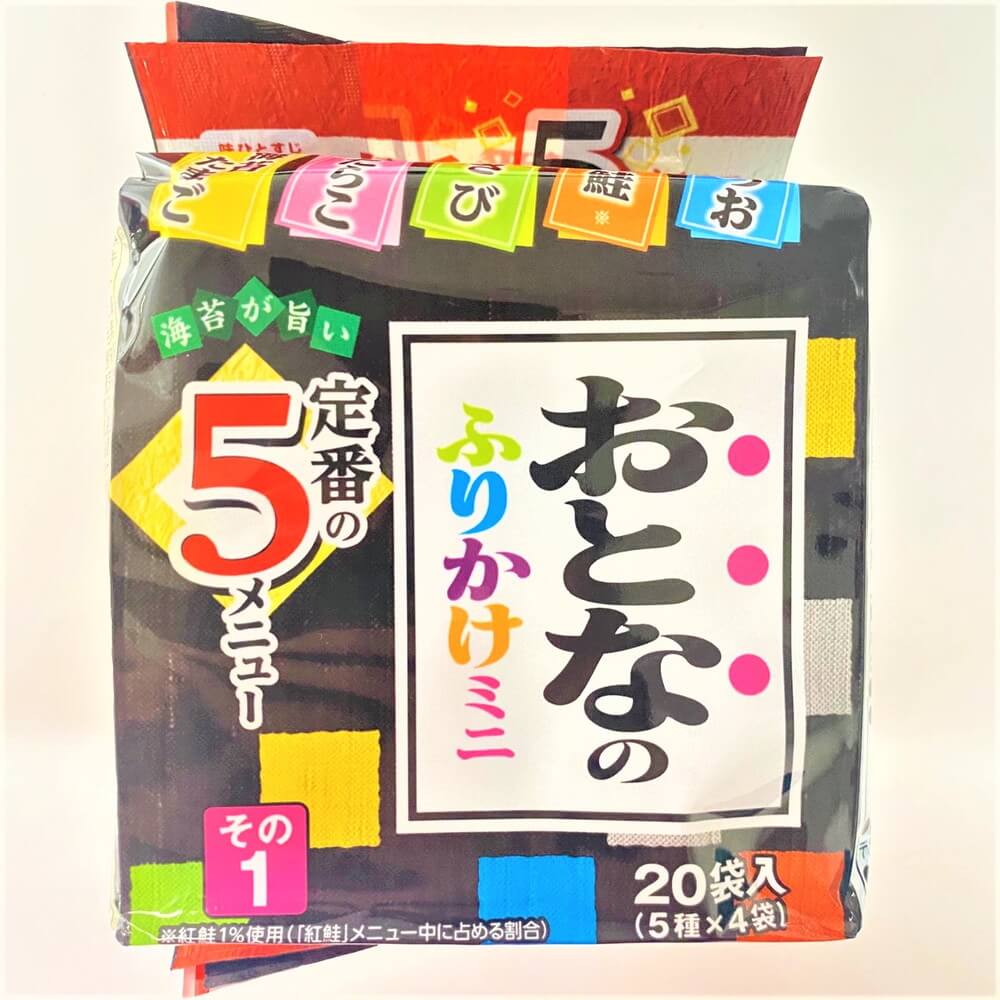 永谷園 おとなのふりかけミニ(その1) 5種×4袋 – Nikko Now 安威店