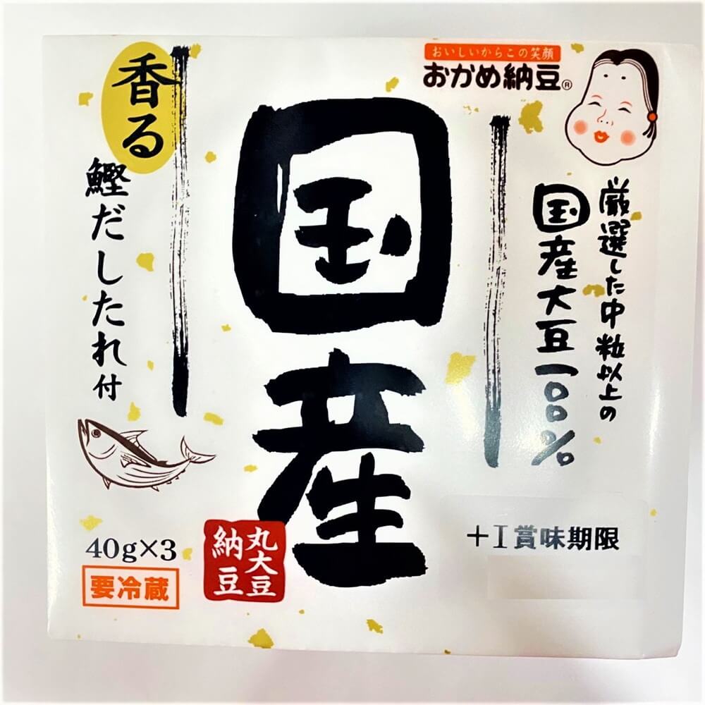 タカノフーズ 国産丸大豆納豆 40g×3個 – Nikko Now 安威店