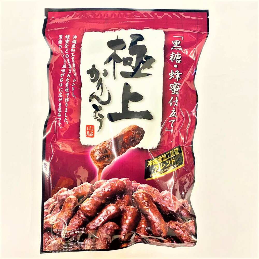 山脇製菓 極上かりんとう 黒糖 蜂蜜仕立て 140g Nikko Now 安威店