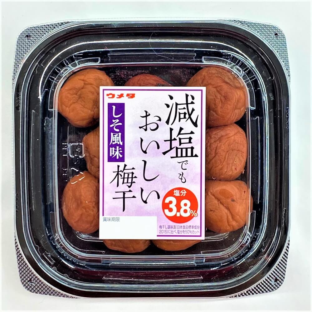 ウメタ 減塩でもおいしい梅干 しそ風味 180g Nikko Now 安威店