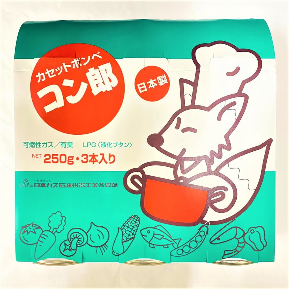 東海 カセットボンベ コン郎 250g×3本入 – Nikko Now 安威店