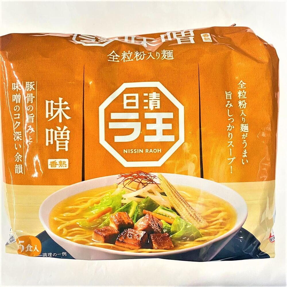 日清 ラ王(味噌) 5食入 – Nikko Now 安威店