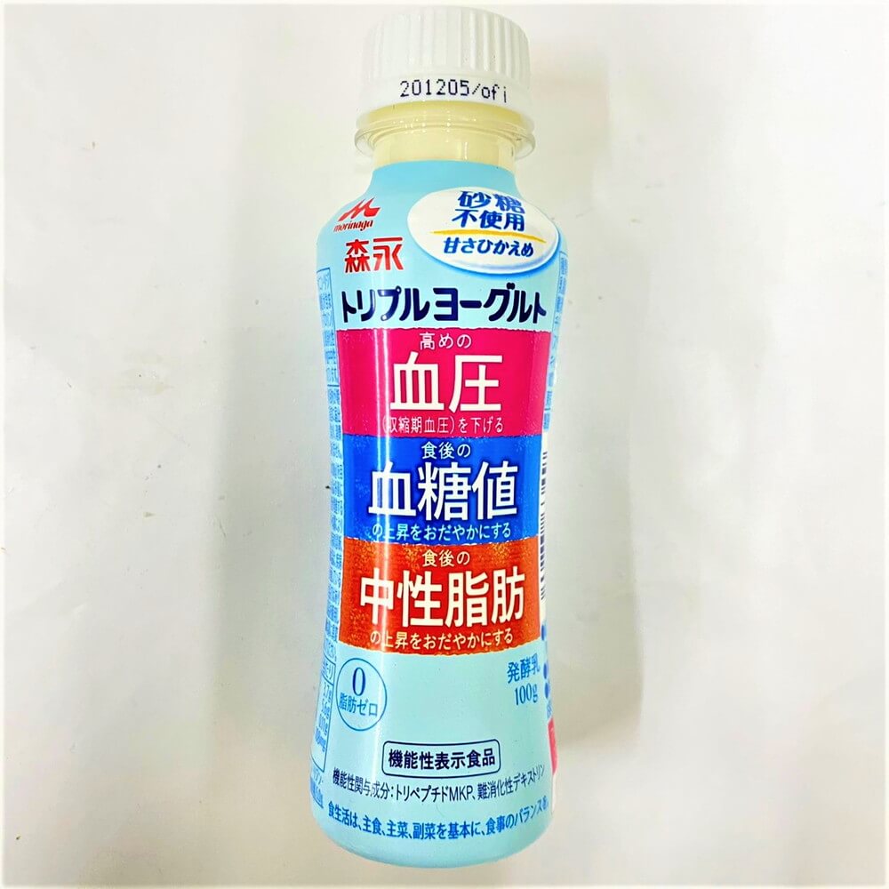 森永乳業 トリプルヨーグルト 砂糖不使用 100g Nikko Now 安威店