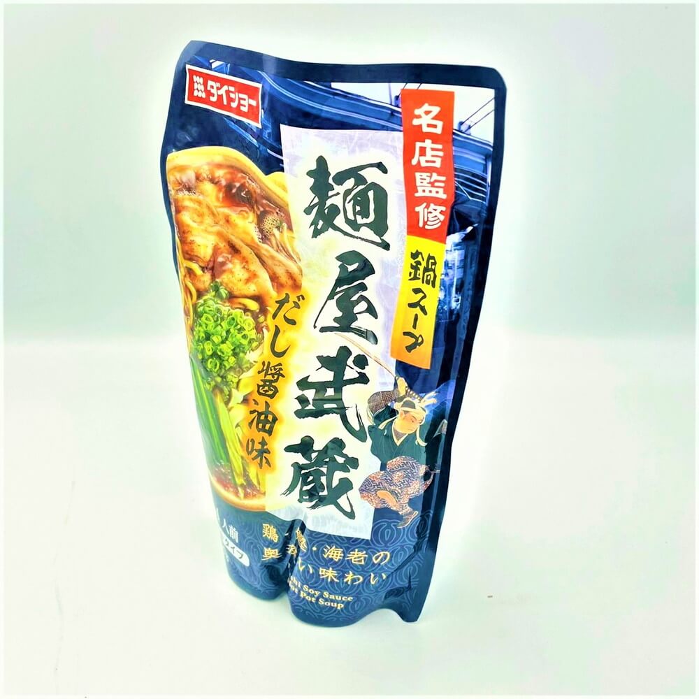 ダイショー 名店監修麺屋武蔵(だし醤油味) 3〜4人前700g – Nikko Now 安威店